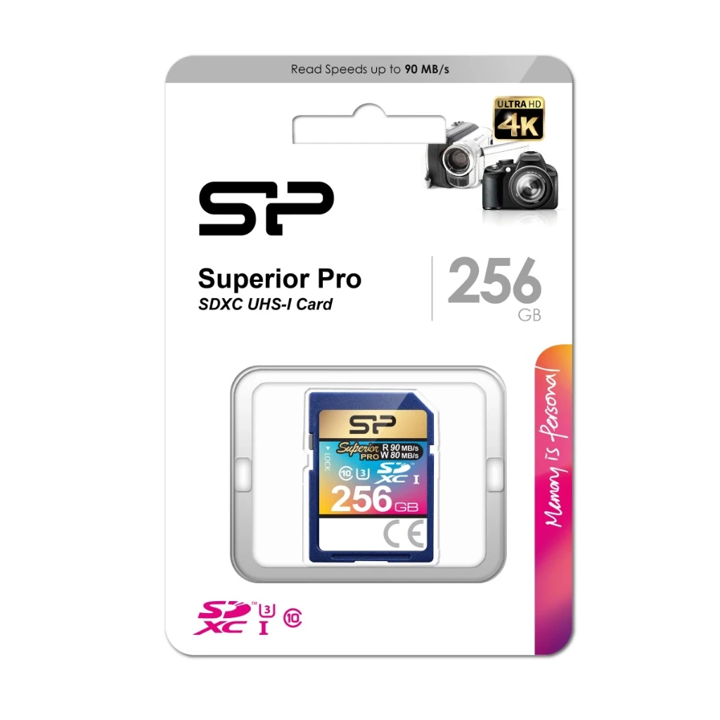Silicon Power Elite SDXC Card 256 - UHS-I